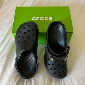 CROCS black CLASSIC ALL TERRAIN CLOG Mens 10 Womens 12 New with tags
